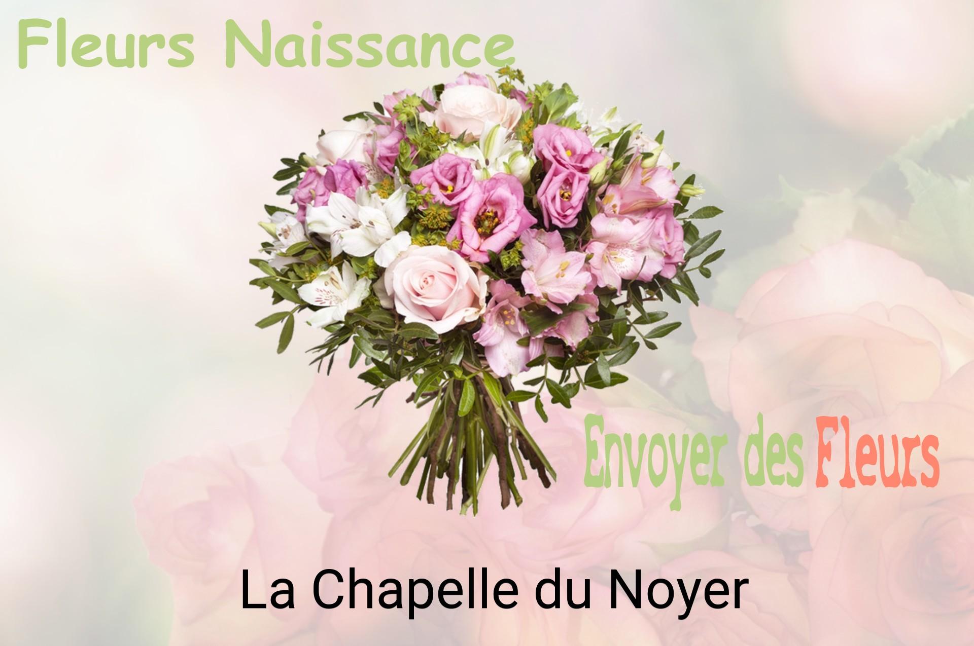 Bouquet de fleurs de naissance livré à La Chapelle-du-Noyer
