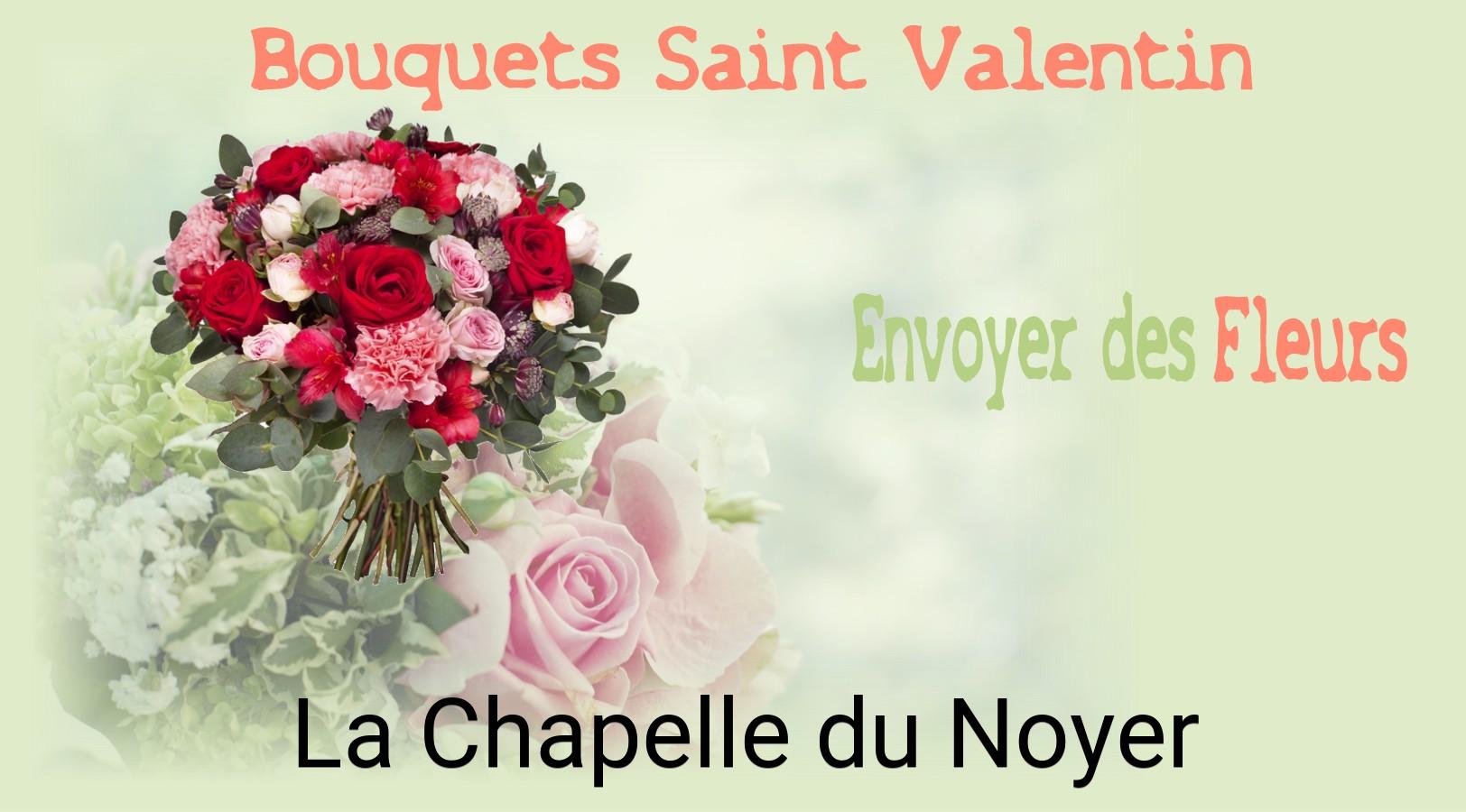 Roses de Saint-Valentin livrées à La Chapelle-du-Noyer